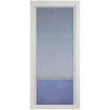 Pella Venetian 36-in x 81-in White Full-View Aluminum Storm Door