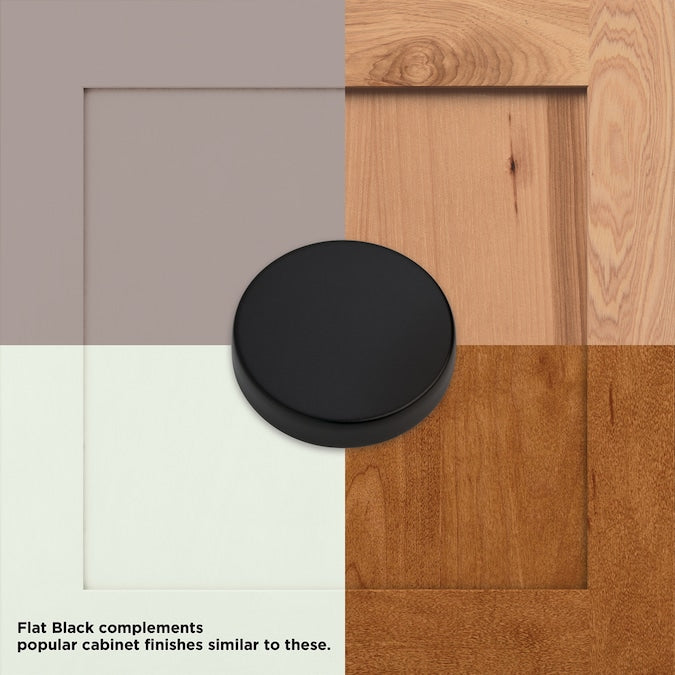 Brainerd Carved Corner 3-in (76mm) Center to Center Matte Black Rectangular Handle Drawer Pull