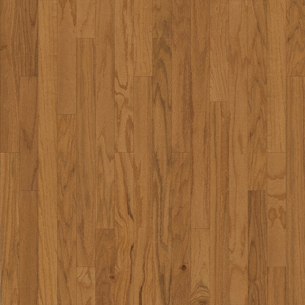 Green Leaf Flax Straw Oak 5-in W x 3/8-in T x 48-in Smooth/Traditional Engineered Hardwood Flooring (24.5-sq ft / Carton)