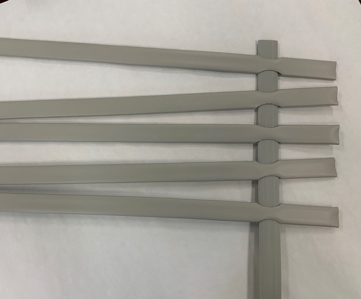 Pexco 6-ft H x 1-in W Gray Hdpe Chain Link Fence Slat 82-Pack