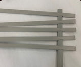 Pexco 6-ft H x 1-in W Gray Hdpe Chain Link Fence Slat 82-Pack