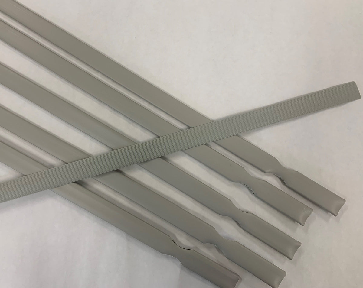 Pexco 6-ft H x 1-in W Gray Hdpe Chain Link Fence Slat 82-Pack