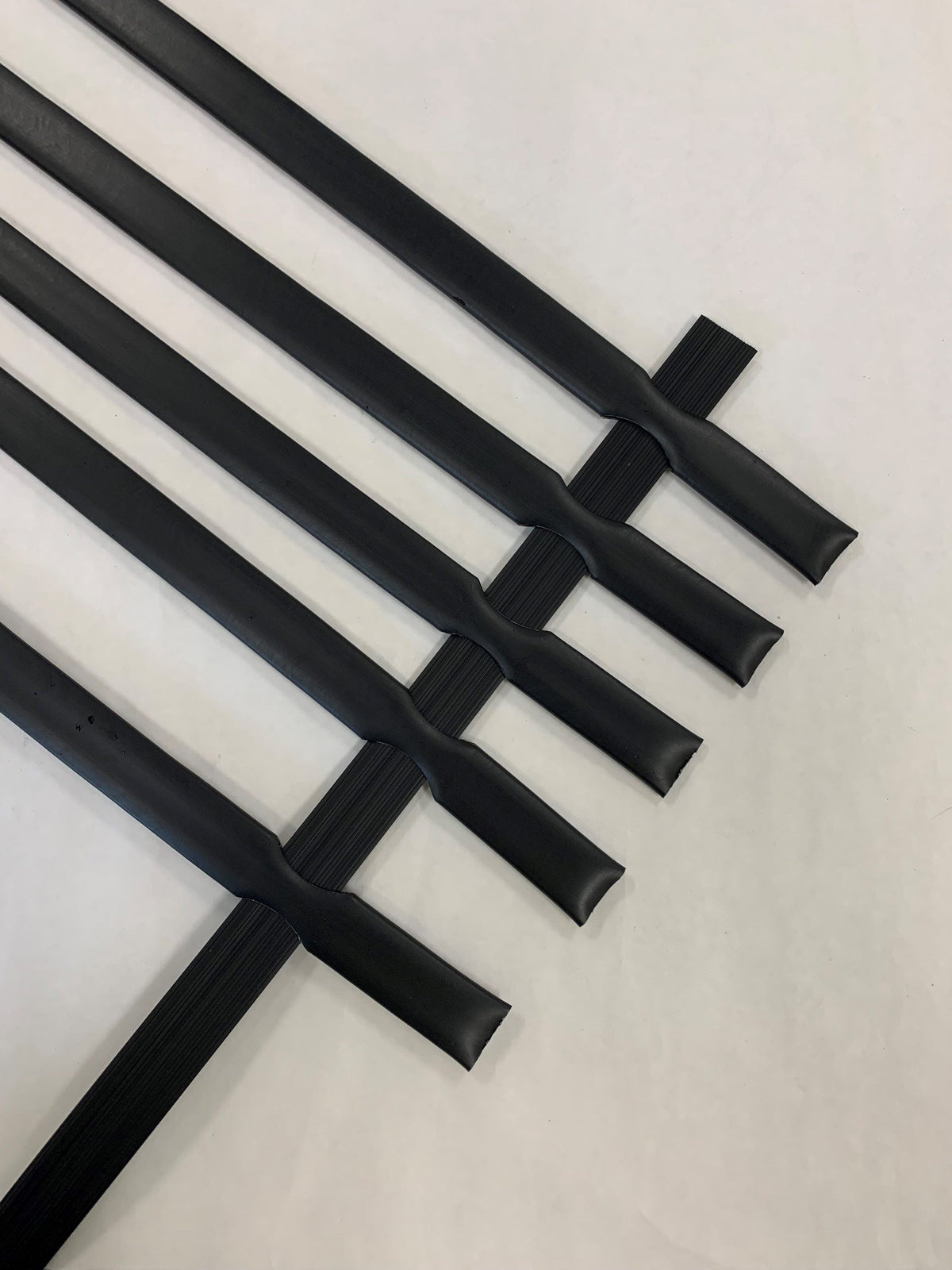 Pexco 6-ft H x 1-in W Black Hdpe Chain Link Fence Slat 82-Pack
