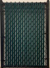 Pexco 5-ft H x 1-in W Green Hdpe Chain Link Fence Slat 82-Pack