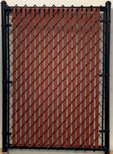 Pexco 6-ft H x 1-in W Red Polyethelene Privacy Chain Link Fence Slat 82-Pack