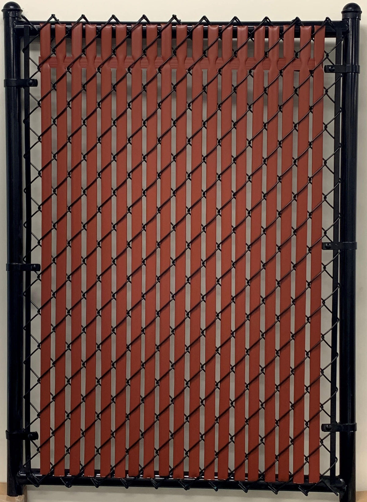Pexco 5-ft H x 1-in W Redwood Hdpe Chain Link Fence Slat 82-Pack