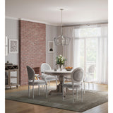 Progress Lighting Galloway 5-Light Brushed Nickel Farmhouse Chandelier