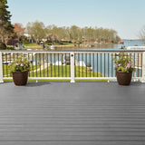 Trex Enhance Basics 1-in x 6-in x 20-ft Clam Shell Square Composite Deck Board