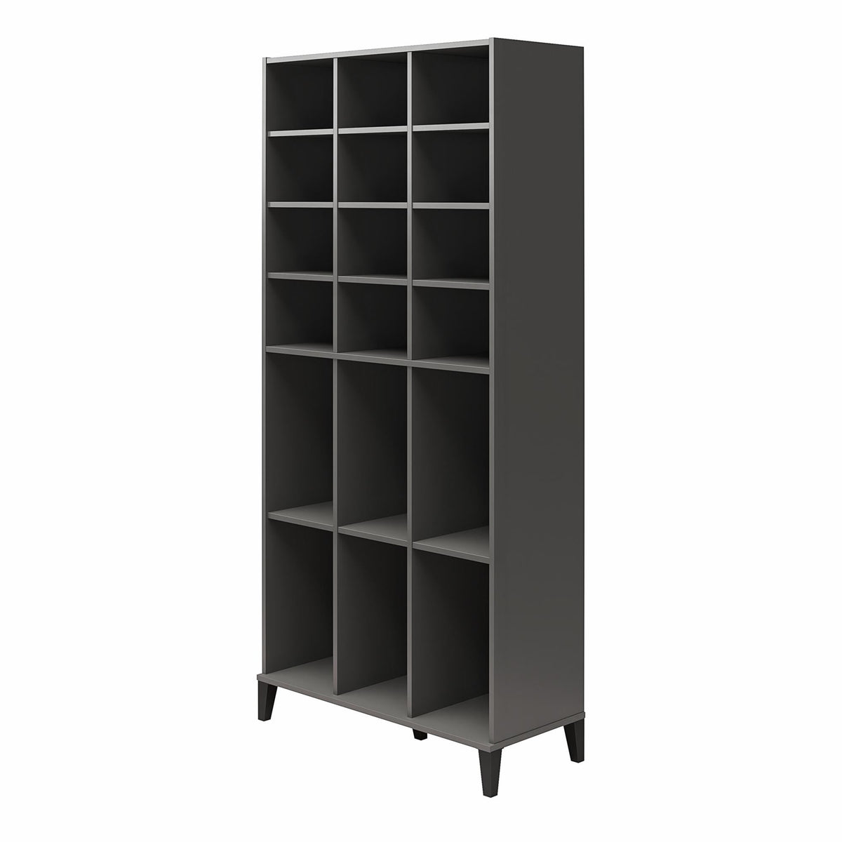 Ameriwood Home Flex 35.67-in W x 76.65-in H x 15.39-in D Freestanding Composite Wood Garage Cabinet in Gray