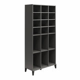 Ameriwood Home Flex 35.67-in W x 76.65-in H x 15.39-in D Freestanding Composite Wood Garage Cabinet in Gray