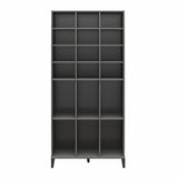 Ameriwood Home Flex 35.67-in W x 76.65-in H x 15.39-in D Freestanding Composite Wood Garage Cabinet in Gray