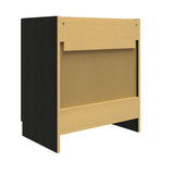Ameriwood Home Camberly 23.46-in W x 26.93-in H x 15.35-in D Wall-mounted Composite Wood Garage Cabinet in Black