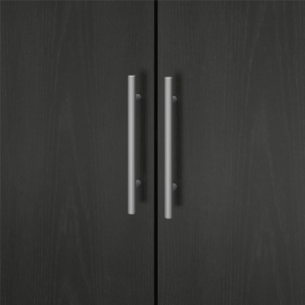 Ameriwood Home Camberly 23.46-in W x 26.93-in H x 15.35-in D Wall-mounted Composite Wood Garage Cabinet in Black
