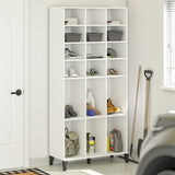 Ameriwood Home Flex 35.67-in W x 76.65-in H x 15.39-in D Freestanding Composite Wood Garage Cabinet in White