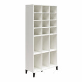 Ameriwood Home Flex 35.67-in W x 76.65-in H x 15.39-in D Freestanding Composite Wood Garage Cabinet in White