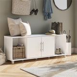 Ameriwood Home Camberly 54-in W x 18-in H x 15.4-in D Freestanding Composite Wood Garage Cabinet in White