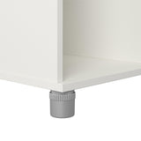 Ameriwood Home Lory 53.58-in W x 20.5-in H x 15.4-in D Freestanding Composite Wood Garage Cabinet in White
