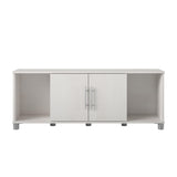 Ameriwood Home Camberly 54-in W x 18-in H x 15.4-in D Freestanding Composite Wood Garage Cabinet in White