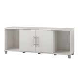 Ameriwood Home Camberly 54-in W x 18-in H x 15.4-in D Freestanding Composite Wood Garage Cabinet in White