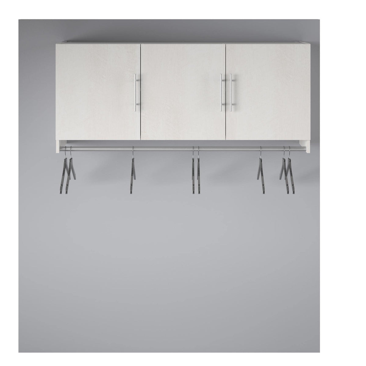 Ameriwood Home Camberly 53.98-in W x 23.62-in H x 15.35-in D Freestanding Composite Wood Garage Cabinet in White