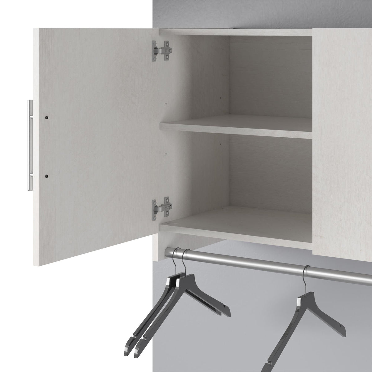 Ameriwood Home Camberly 53.98-in W x 23.62-in H x 15.35-in D Freestanding Composite Wood Garage Cabinet in White