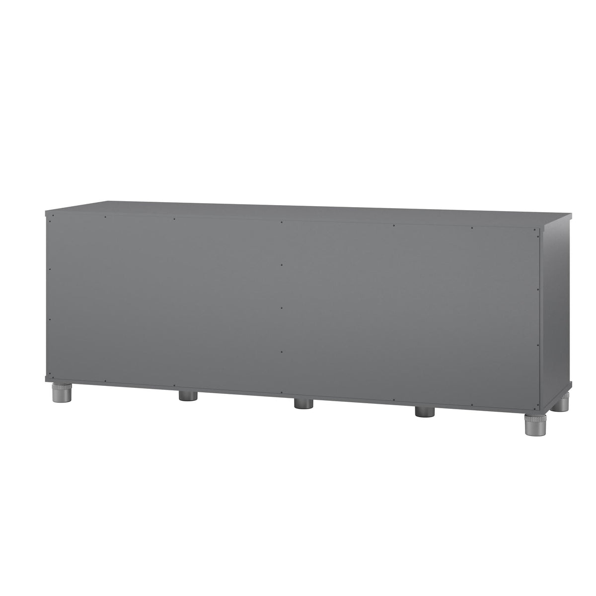 Ameriwood Home Camberly 54-in W x 18-in H x 15.4-in D Freestanding Composite Wood Garage Cabinet in Gray