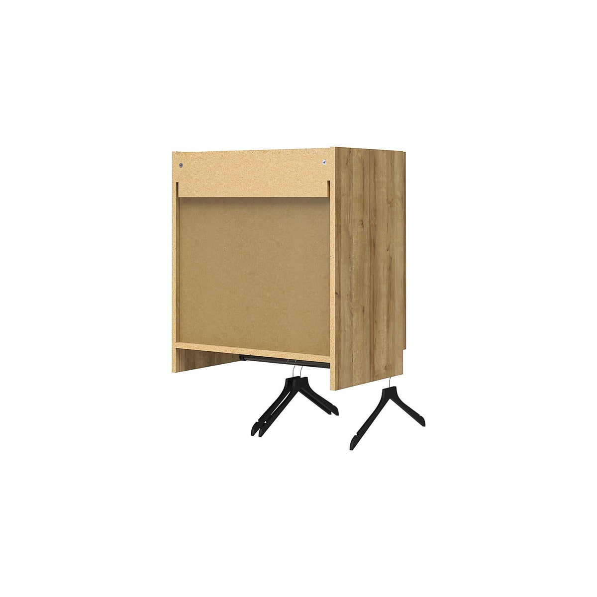Ameriwood Home Lory 23.46-in W x 26.93-in H x 15.35-in D Wall-mounted Composite Wood Garage Cabinet in Brown