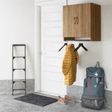 Ameriwood Home Lory 23.46-in W x 26.93-in H x 15.35-in D Wall-mounted Composite Wood Garage Cabinet in Brown