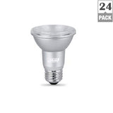 Feit Electric 50-Watt Equivalent PAR20 Dimmable CEC Title 20 Compliant LED ENERGY STAR 90+ CRI Flood Light Bulb, Daylight (24-Pack)