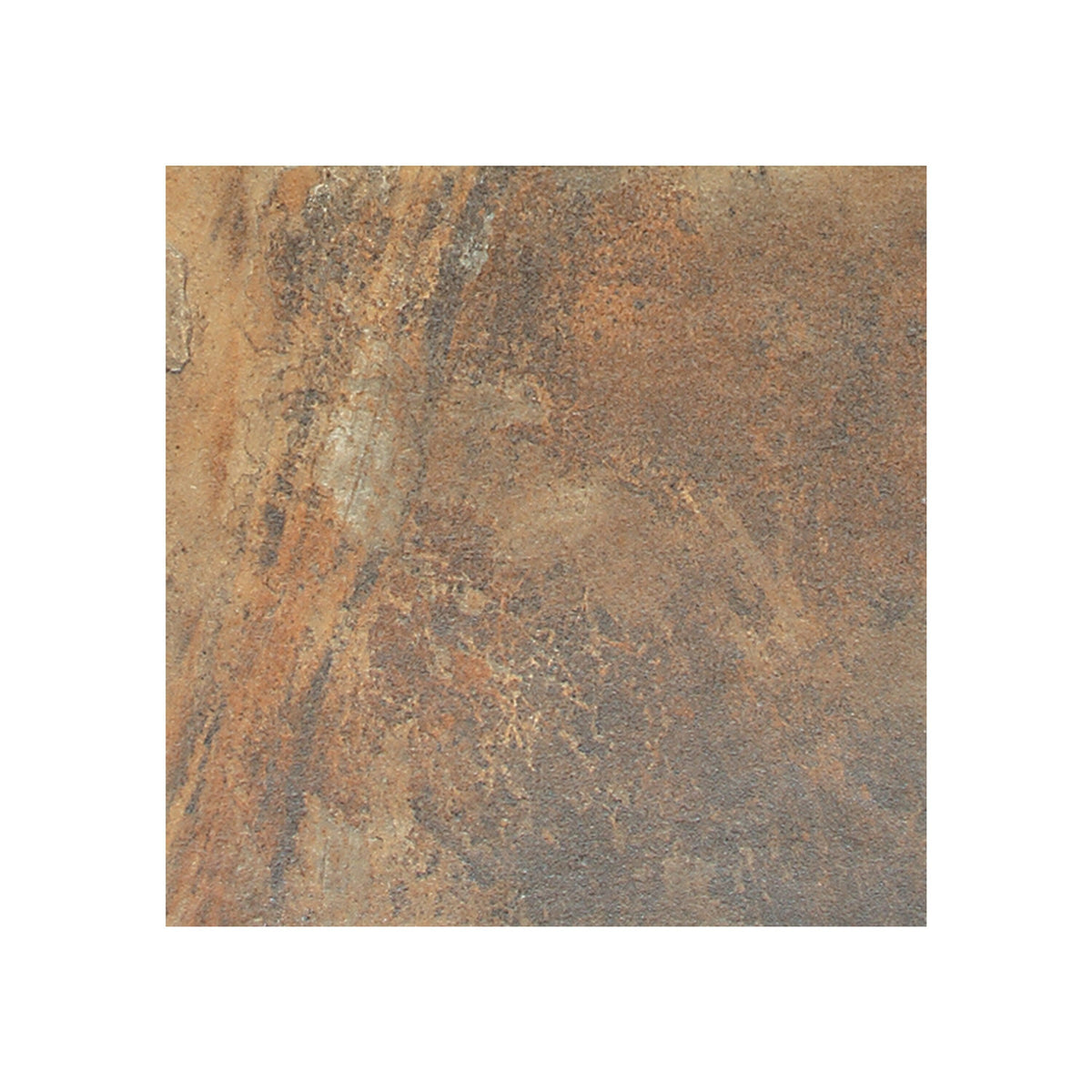 American Olean Kendal Slate 15-Pack Carlisle Black 12-in x 12-in Glazed Porcelain Stone Look Floor and Wall Tile