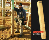Post Protector Decay Protection 5.5-in x 5.5-in x 3-1/2-ft Cedar Tone Deck Post Sleeve