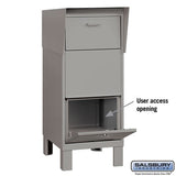 Durable Courier Box with Primer Finish for Secure Mail and Package Storage
