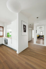 CALI Mute Step New Horizon Teak 6.5-mm x 7-in W x 48-in L Waterproof Luxury Vinyl Plank Flooring (24.03-sq ft/case)