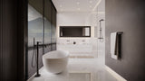Satori Hudson Brilliant White 4-in x 8-in Glossy Ceramic Subway Wall Tile (0.21-sq. ft/ Piece)