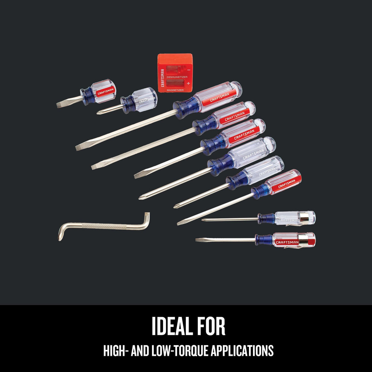 CRAFTSMAN 12-Piece Acetate Handle Screwdriver Set