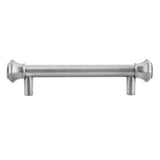 Sumner Street Home Hardware Octagon 3-1/2-in (89mm) Center to Center Satin Nickel Cylindrical Bar Drawer Pull