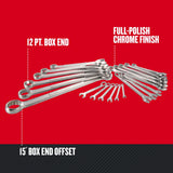 CRAFTSMAN 20-Piece 12-Point Metric Standard Combination Wrench Set