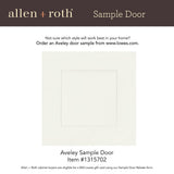 allen + roth Aveley 18-in W x 18.125-in H x 12-in D Linen Wall Fully Assembled Cabinet (Flat Panel Shaker Door Style)