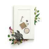 allen + roth Aveley 15-in W x 34.5-in H x 24-in D Linen 1-Drawer Base Fully Assembled Cabinet (Flat Panel Shaker Style)