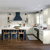 allen + roth Aveley 15-in W x 36.125-in H x 12-in D Linen Wall Fully Assembled Cabinet (Flat Panel Shaker Door Style)