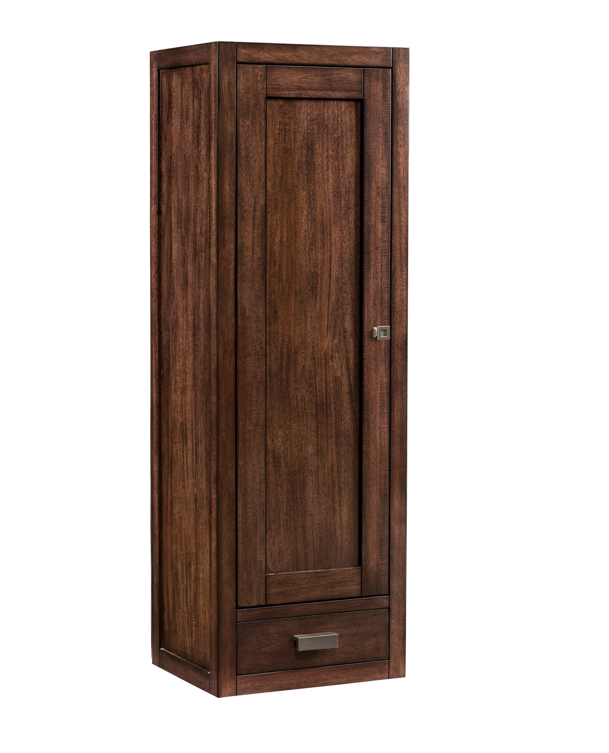 James Martin Vanities Addison 14.9-in x 45-in x 11.9-in Mid Century Acacia Soft Close Bathroom Wall Cabinet
