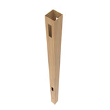 Freedom Barington/Newbeck 9-ft H x 5-in W Cypress Vinyl Line Fence Post (Unassembled)