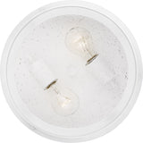 Quoizel Marblehead 10.25-in W Fresco Outdoor Flush Mount Light