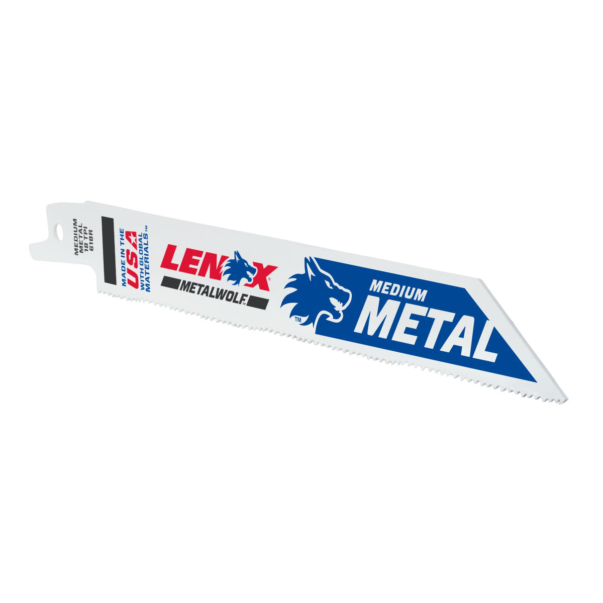 LENOX 3-Pack 6-in 18-TPI Bi-Metal Reciprocating Saw Blades