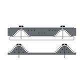 6V Solid Foam Closure Strip (Set of 2) - Super Arbor