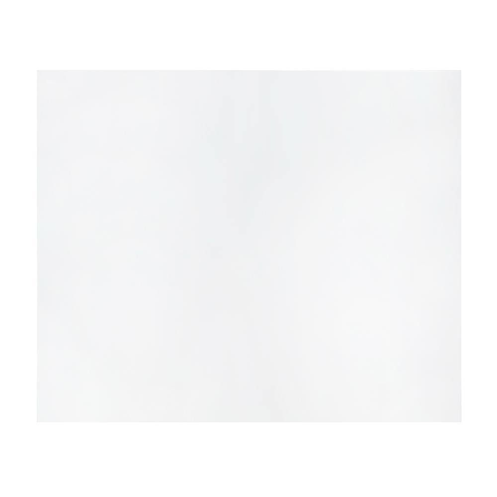 Flat 60 in. W x 90 in. H 8-Piece Glue Up Cultured Marble Alcove Shower Wall Surround in Matte White - Super Arbor
