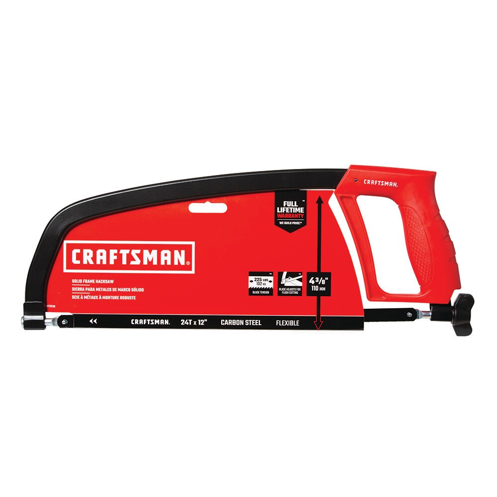 CRAFTSMAN 12-in Extra Fine Cut Hack Saw