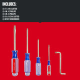 CRAFTSMAN 5-Piece Acetate Handle Screwdriver Set