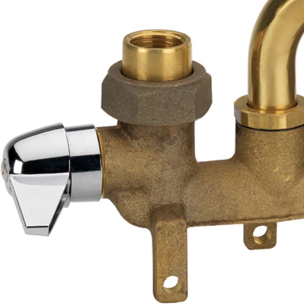 Project Source Rough Brass 2-handle Deck-mount Utility Faucet