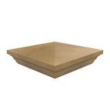 Freedom 5-in W x 5-in L Cypress Vinyl Fence Post Cap- Fits Common Post Measurement: 5-in x 5-in